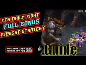 The Beast From Behind - Daily - Budget and Easy [FFBE] Final Fantasy Brave Exvius