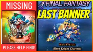 MISSING: Christmas Domino. Have you seen her? Silent Knight Charlotte Banner Global News [FFBE]