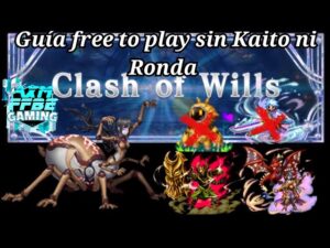ffbe CoW ARach-2 guía free to play sin ronda no Kaito
