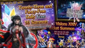 3%? Yeah, Right! | Final Fantasy Brave Exvius - Twenty Three and Free Daily 10 Summons!