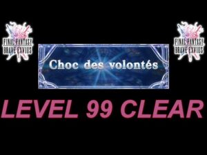 [FFBE  GL Version]  CHOC DES VOLONTÉS JANVIER 2023 : CLEAR LEVEL 99