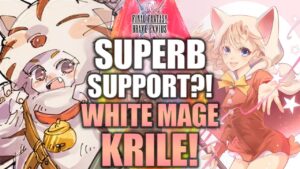 How to Use White Mage Krile! | Final Fantasy Brave Exvius - Unit Reviews, Guides, and Rotations!