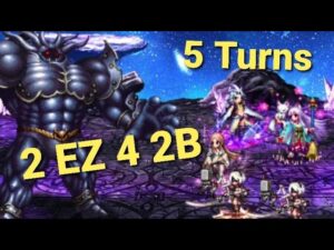 FFBE | Iron Giant ADV - 5 Turns - All Missions - 2B, Tsukiko, Kuja, Mazurka - Twelve Types Takedown