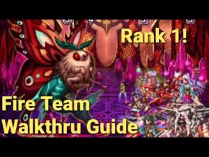 FFBE | Rank 1 vs Selachimoth - Clash of Wills - Fire Team - Abigail, Sylvie, 2B, Chizu, Berta, Tsuki