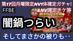 【FFBE】第17回月曜NV1体確定ガチャ&NVチケ等の闇鍋問題