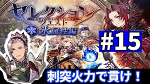 【氷セレクションクエスト#15】 ミッションコンプリート攻略していくぅ! 状態異常ケアと刺突火力が鍵!【FFBE幻影戦争 WOTV】
