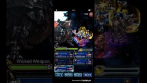 FFBE Advent of the Emperor Lvl. 4 Dark Rain's Master Crown feat. KoG | Dioxus Leader Skill