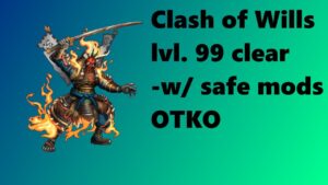 FFBE - Clash of Wills - Lvl 99 w/ safe mods for bonus score, just clearing/farming.