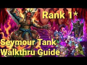 FFBE | Clash of Wills vs Nabunoga - Rank 1 Potential using Seymour as Tank