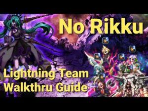 FFBE | Dark Visions - Ruby Rose - Lightning Team - No Rikku, No Melissa!