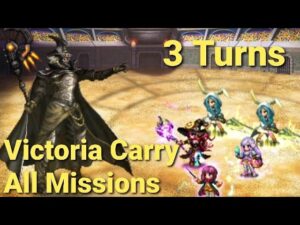 FFBE | The Solitary Emperor - 4* Victoria p0wns Vlad - No NV/A units!