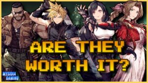 FFVII Returns! Looking at Cloud/Tifa/Aerith/Barret Upgrades. | War of the Visions (FFBE)