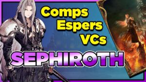 WoTV Sephiroth Build Ideas: Playing Around Mono Dark AND Playing His VC (FFBE War of the Visions)
