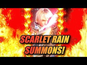 FFBE Dark Lineage Flaring Aether Rain and Fina Step Up Summons!!