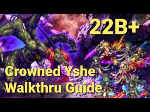 FFBE | Dark Visions Final Boss - Failed Subject - 22B+ damage ft. Flaring Aether Rain