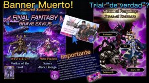 [FFBE] - En vivo 🔴 - Banner muerto, trial "de verdad" + Noticia DV importante 🤟