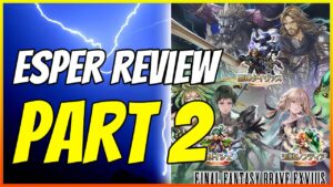 Esper units Part 2 review (Taivas, Yshe, Lefhtia), NV Yuna, Rydia, & Lassgen crown review [FFBE]