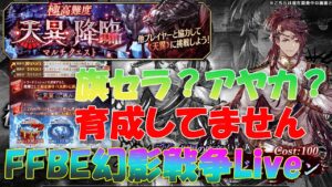 【FFBE幻影戦争】風は育成していないので　推しの氷で行きませんか？助けて頂ける方大募集　※初見ですのでグダる可能性特大