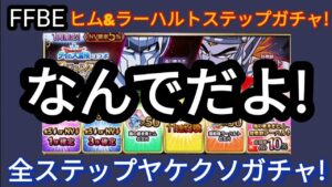 【FFBE】理性崩壊!?ヒム、ラーハルトの全ステップアップガチャを回した結果‥