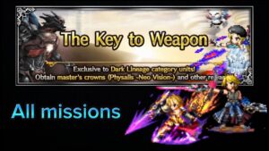 [FFBE] - Physalis Silver Crowns (All missions) 🤟