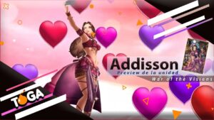 Addison Rae; Primera usuaria de Guantes para Luz + Datos | FFBE War of the Visions