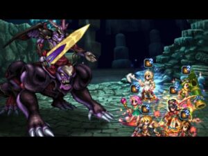 FFBE Rank 1 World of Visions FFVIII : A Fate Written Before Time - Ultima Weapon with Fire Team