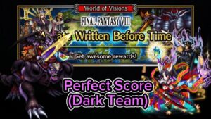 [FFBE] - Vision World (FF8) - Ultima Weapon / NO GENESIS (Perfect score, Rank 1) 🤟