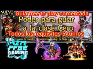 ffbe poder para guiar a la clase cero guía free to play comentada