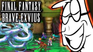 Doing Summons + Fighting a White Dragon in FF Brave Exvius!