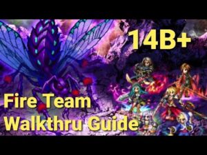 FFBE | Dark Visions - Lebah Raksasa - Final Boss - 14b damage score