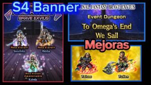 [FFBE] - En vivo 🔴 - Llega el banner de la S4 y... ya :v