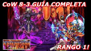 GUÍA VESTIGIO DE EITHNE RANGO 1 ! / Choque de voluntades 8-3 || FFBE