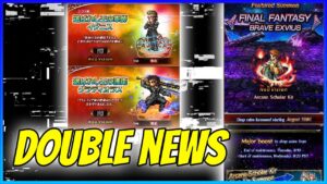 Double news day: FFXV Part 2 for JP, CN Unit Import for Global. Cloud Remake gets his crowns! [FFBE]