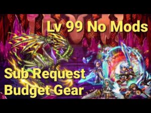 FFBE | Clash of Wills vs Osta - Lv 99 No Mods Subscriber Requested Team with Budget Gear