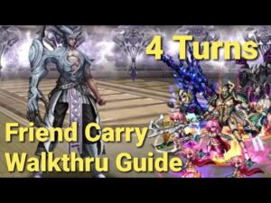 FFBE | Forsake One's Focus Lv 4 - All Missions w/ Ex+1 Lightning and EX+2 Friend