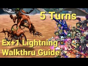 FFBE | Sanctum of the Warmech Lv 3 - All Missions ft. Wondrous Flash Lightning (EX+1)