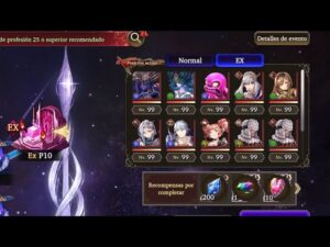 FFBE WOTV Spire of Ice EX10 (Dark team)