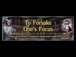 To Forsake One's Focus (All Missions)