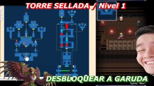 CÓMO DESBLOQUEAR A GARUDA! | TORRE SELLADA: NIVEL 1 GUÍA PASO A PASO || FFBE