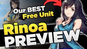 FF8 x WoTV Best Unit is the Freebie?!?! YEP! FF8 Rinoa Preview (FFBE War of the Visions)