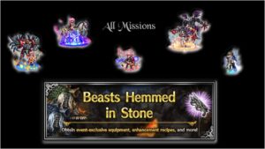 [FFBE] Beasts Hemmed in Stone Lvl. 3 (Budget - Repeat - All Missions)