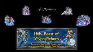 [FFBE] Holy Beast of Yevon Reborn Lvl. 4 (All Missions)