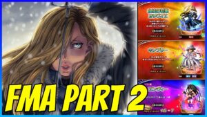 FMA Part 2 with Olivier Armstrong & Kimblee! NVA Envy! Quick JP News [FFBE]
