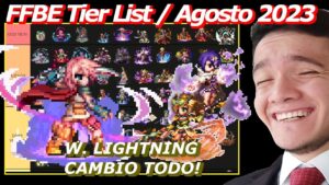 WONDROUS LIGHTNING marca una NUEVA ERA! / FFBE TIER LIST de UNIDADES: AGOSTO 2023