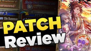 We got a GOOD ONE! WoTV Patch Day: Shalze Guaranteed 9 Step, Alaya VC and MORE!! (FFBE WoTV)