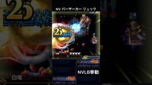 【FFBE】（再アップ旧ver）NVバーサーカー リュック（BS）NVLB挙動