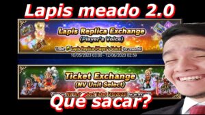 LAPIS DE IMITACIÓN (VOZ DEL JUGADOR) ¿QUÉ SACAR? || FFBE