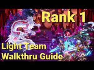 FFBE | Clash of Wills Rank 1 vs Spirit Doggo Inugami - Light Team ft. Esper Taivas Leader
