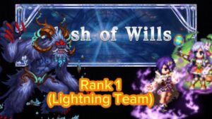 [FFBE] - Clash of Wills: Abominable Snowbeast - Rank 1 Clear (Lightning Team) ⚡️