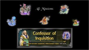 [FFBE] Confessor of Inquisition - All Missions (Budget - Repeat)